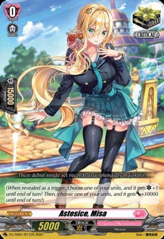 Astesice, Misa