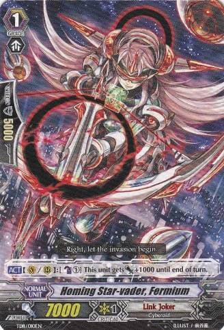 Homing Star-vader, Fermium