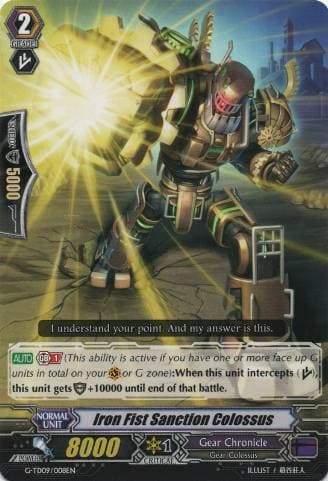 Iron Fist Sanction Colossus