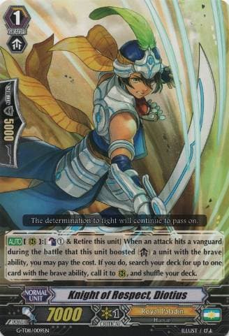 Knight of Respect, Diotius