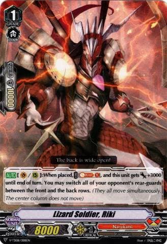Lizard Soldier, Riki