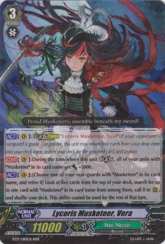 Lycoris Musketeer, Vera
