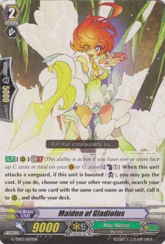 Maiden of Gladiolus