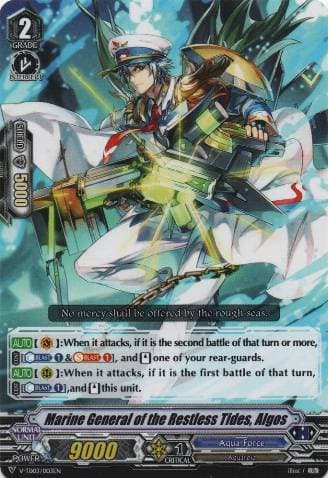 Marine General of the Restless Tides, Algos
