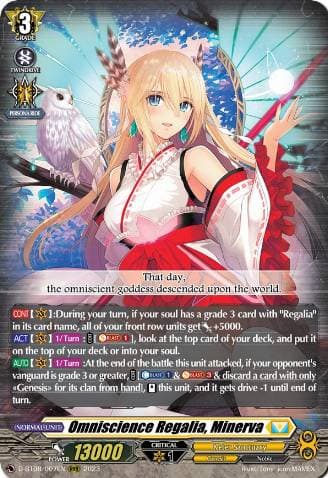 Omniscience Regalia, Minerva