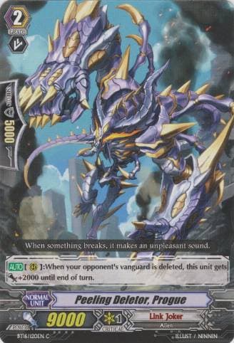 Peeling Deletor, Progue