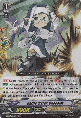 Battle Sister, Chocolat