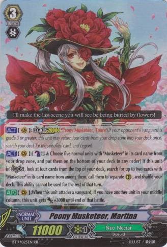 Peony Musketeer, Martina