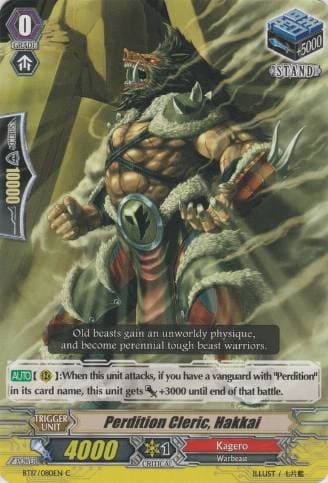 Perdition Cleric, Hakkai