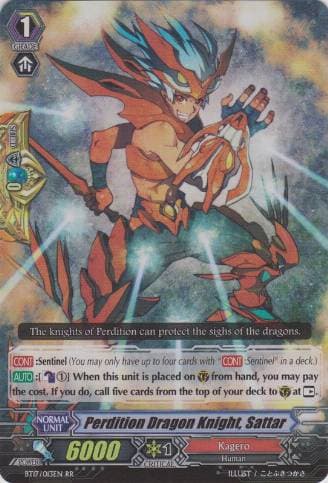 Perdition Dragon Knight, Sattar
