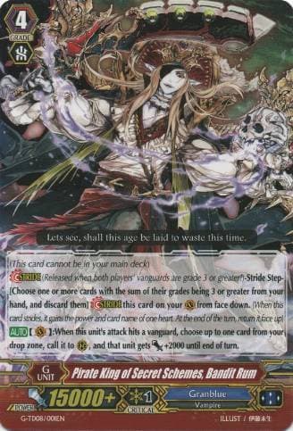 Pirate King of Secret Schemes, Bandit Rum