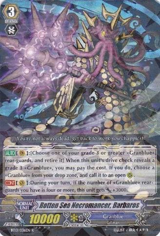 Rotten Sea Necromancer, Barbaros
