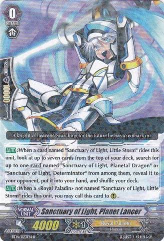 Sanctuary of Light, Planet Lancer