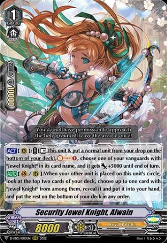 Security Jewel Knight, Alwain