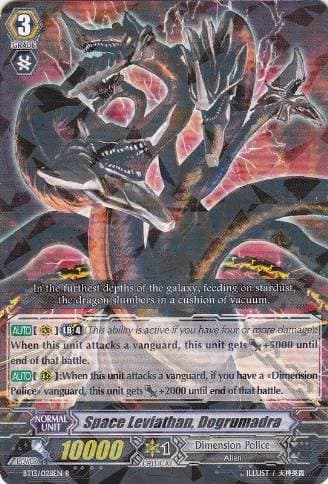 Space Leviathan, Dogrumadra