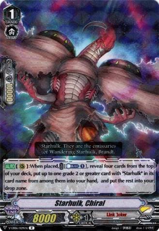 Starhulk, Chiral