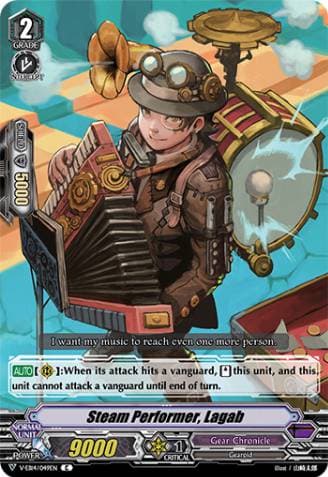 Steam Performer, Lagab