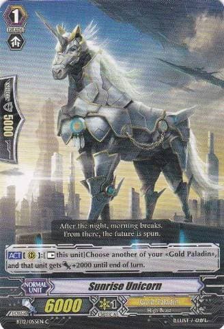 Sunrise Unicorn