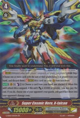 Super Cosmic Hero, X-falcon