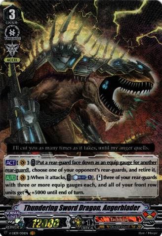 Thundering Sword Dragon, Angerblader