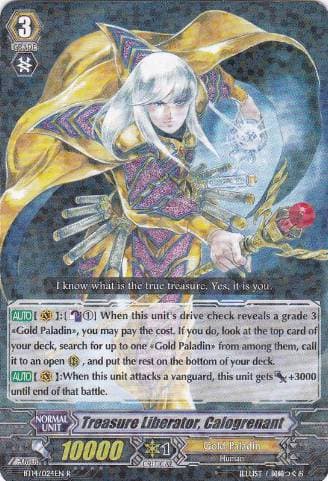 Treasure Liberator, Calogrenant