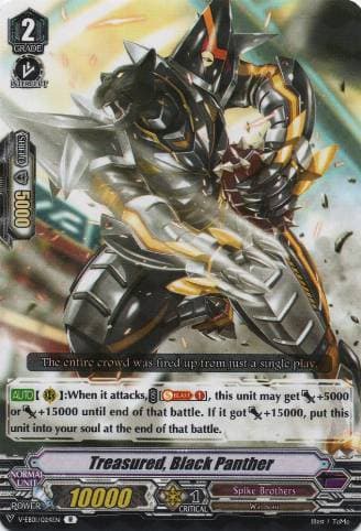 Treasured, Black Panther