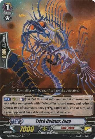 Trick Deletor, Zaog