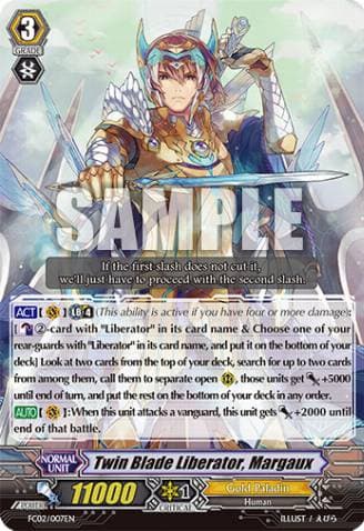 Twin Blade Liberator, Margaux