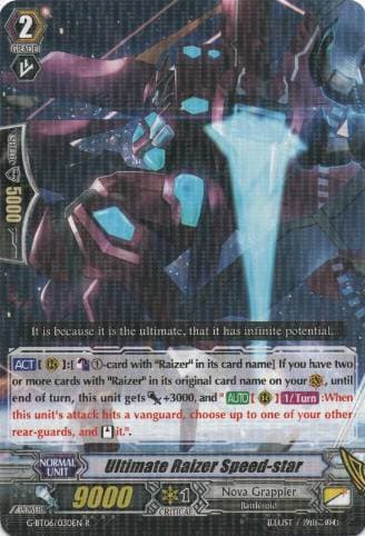 Ultimate Raizer Speed-star