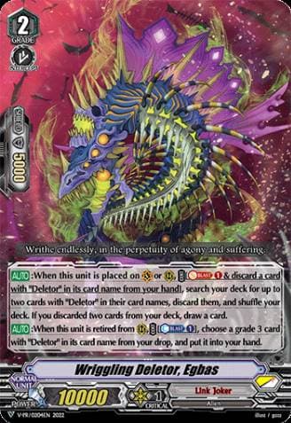 Wriggling Deletor, Egbas