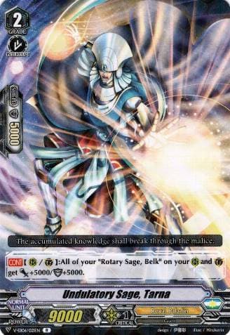 Undulatory Sage, Tarna