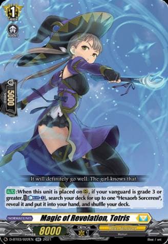 Magic of Revelation, Totris