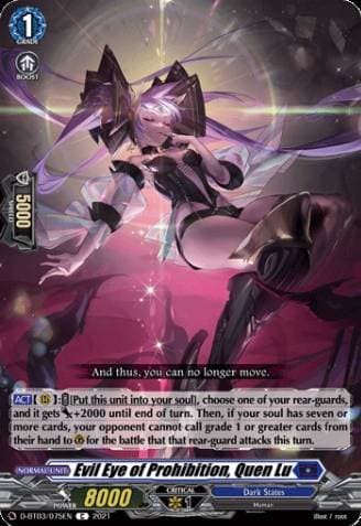 Evil Eye of Prohibition, Quen Lu