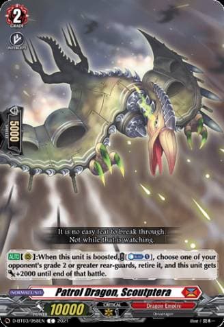 Patrol Dragon, Scoutptera