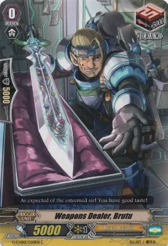 Weapons Dealer, Brutu