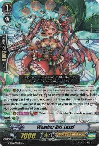 Weather Girl, Lassi