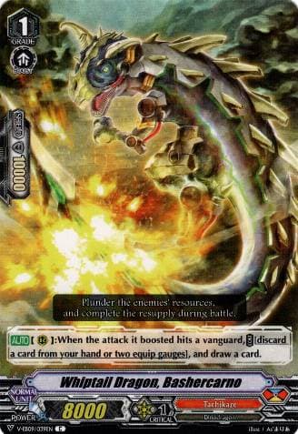 Whiptail Dragon, Bashercarno