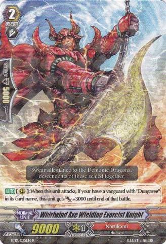 Whirlwind Axe Wielding Exorcist Knight
