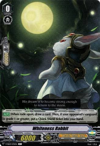 Whiteness Rabbit
