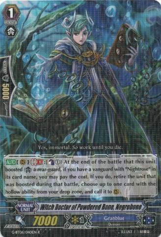 Witch Doctor of Powdered Bone, Negrobone