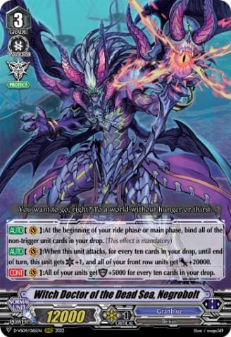Witch Doctor of the Dead Sea, Negrobolt