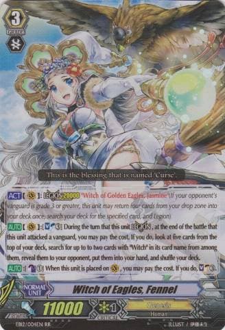 Witch of Eagles, Fennel