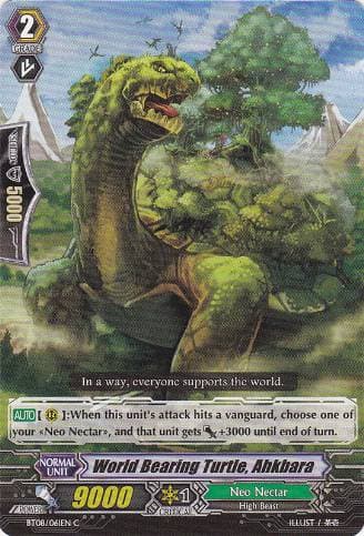 World Bearing Turtle, Ahkbara