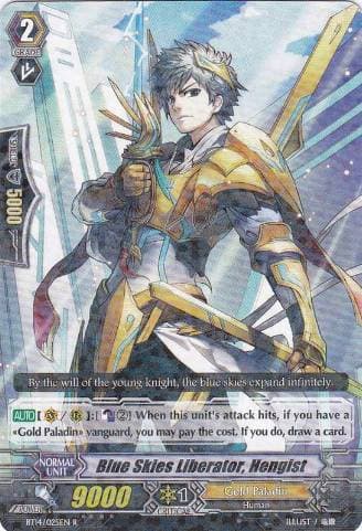 Blue Skies Liberator, Hengist