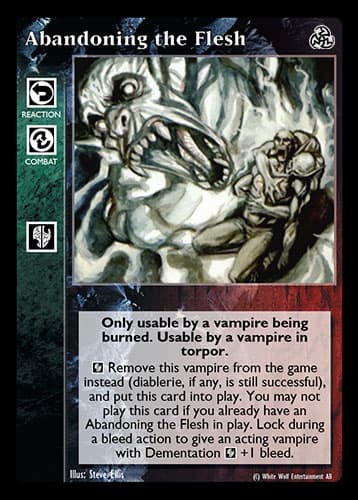 Abandoning the Flesh