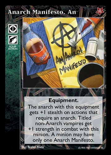 Anarch Manifesto, An