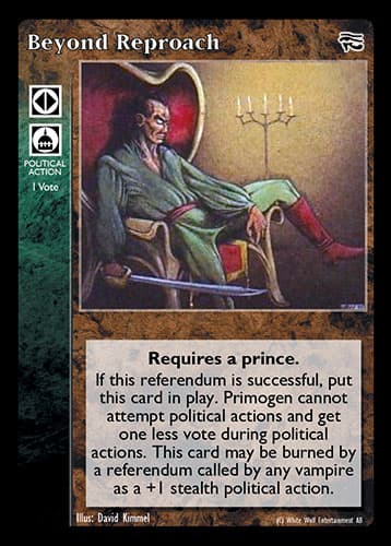 Beyond Reproach