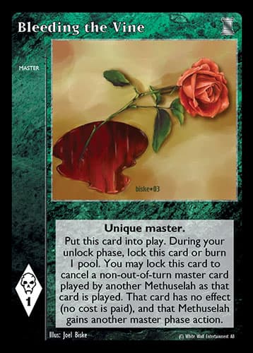 Bleeding the Vine