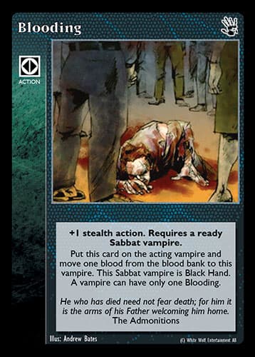 Blooding