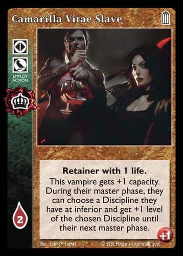 Camarilla Vitae Slave